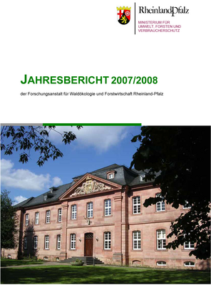 Titelblatt Jahresbericht 2007/2008