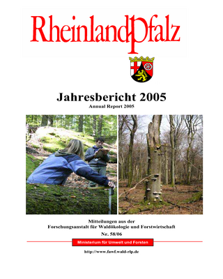 Titelblatt Jahresbericht 2005