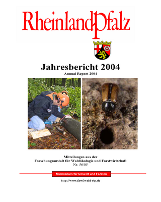 Titelblatt Jahresbericht 2004